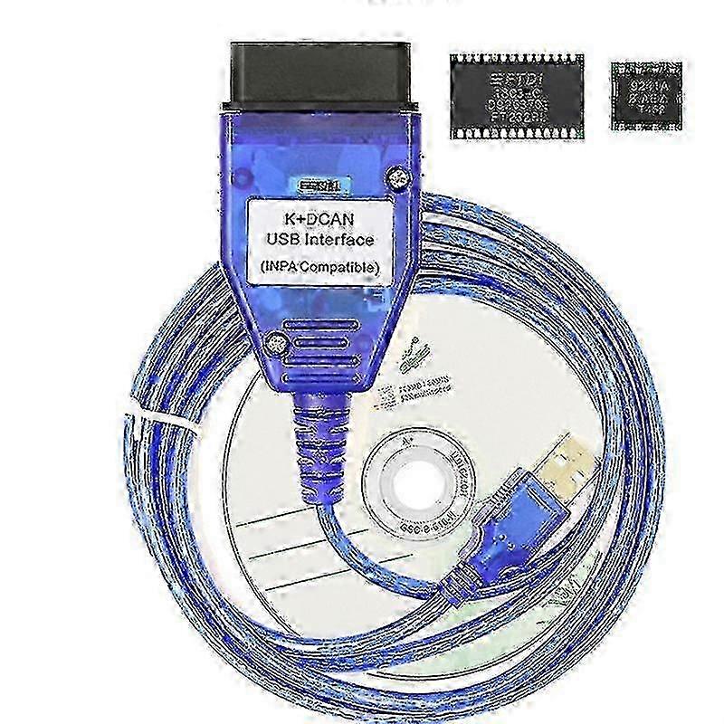 2025 For K+Can Ft232Rl Chip With Switch For Scanner for K Dcan Usb Cable Obd Obd2 Diagnostic Interface
