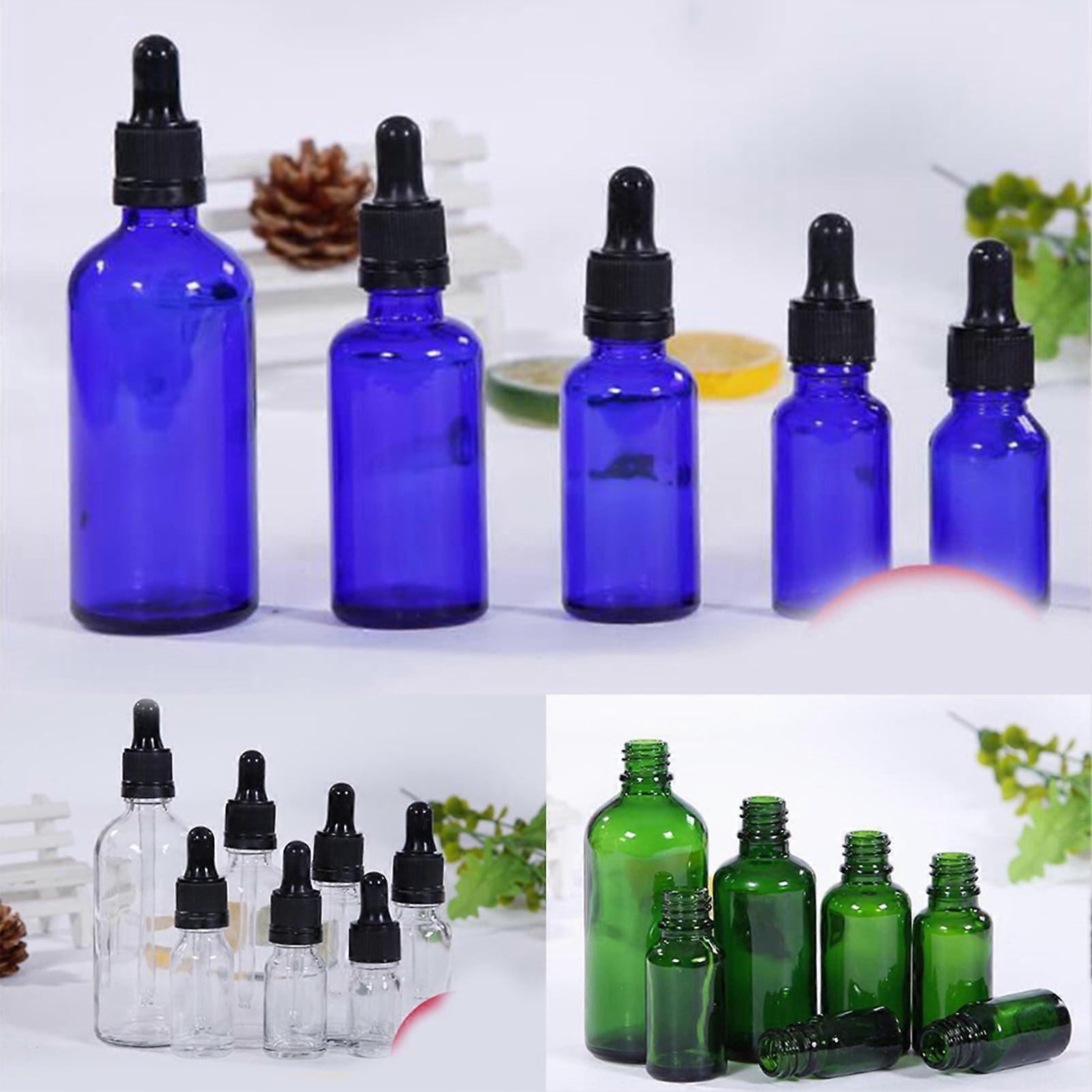 AURORA TRADE Dropper Bottle Empty Excellent Sealing Glass Refillable Storage Bottle with Dropper for Aromatherapy
