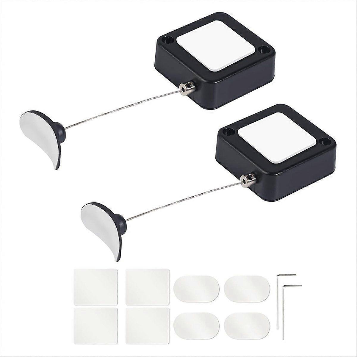 Retractable Remote Control Tether Lock: 6.2 Ft Upgraded Pulling Force Security Lanyard Lock with Ad