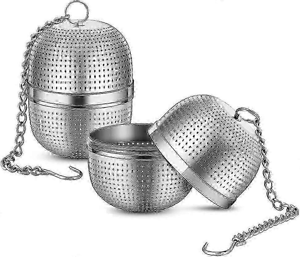 Premium Stainless Steel Tea Infuser Set - 2 Pack