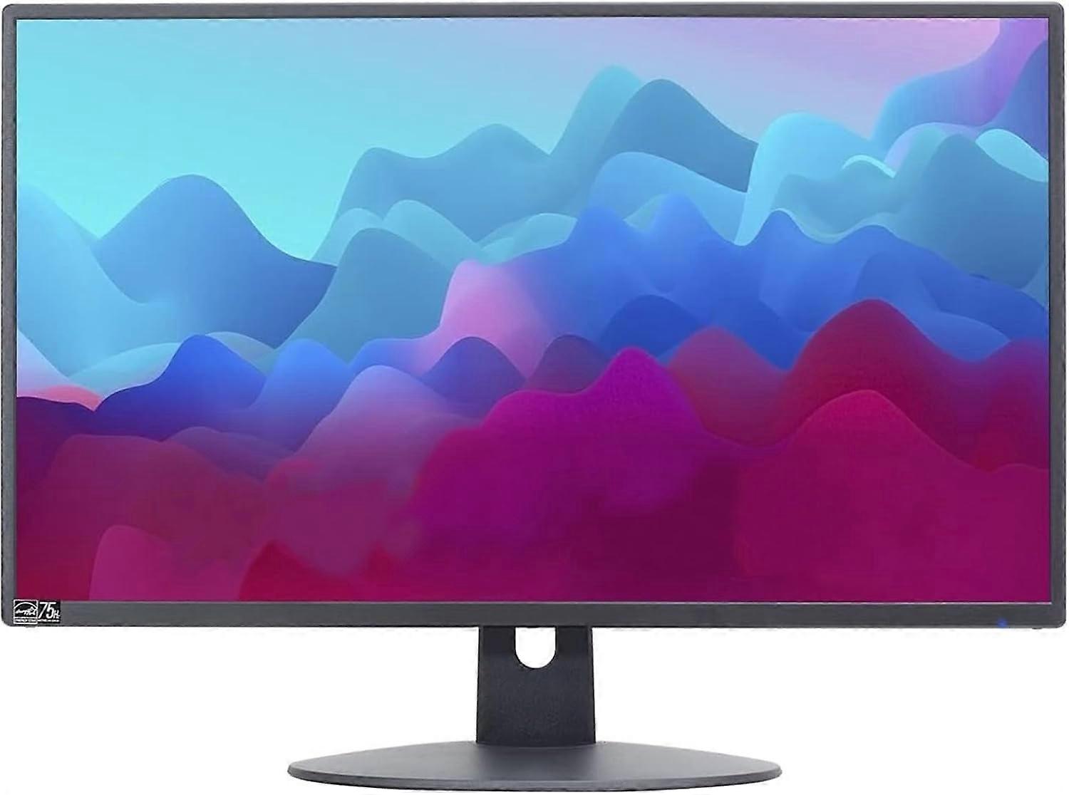 20" 1600x900 75Hz Ultra Thin LED Monitor 2X HDMI VGA Built-in Speakers, Machine Black Wide Viewing Angle 170° (Horizontal) / 160°