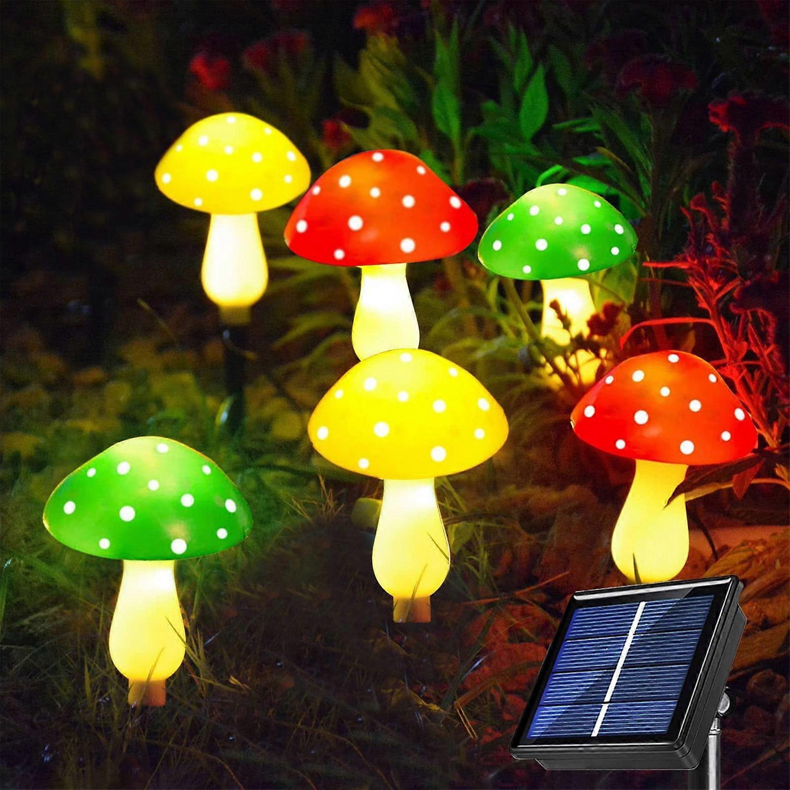 Leodye Solar Multicolor LED Landscape & Walkway Light