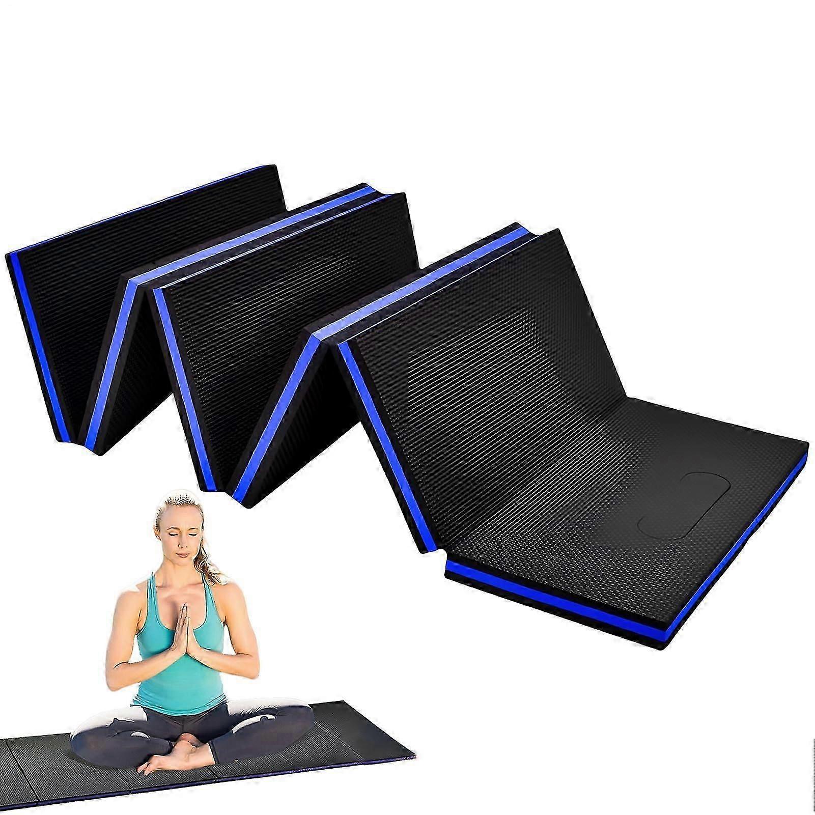 Eva Mechanic Mat,Foldable Thick Eva Mechanic Kneeling Mat Comfortable Multifunctional Knee Pads Cushion for Garage Gardening Yardwork Blue