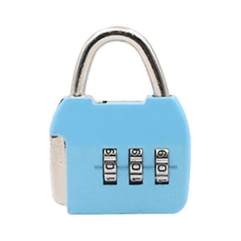 113U Password Padlock Anti-theft Precise Luggage Zinc Alloy Dial Digits Combination Padlock for Draw