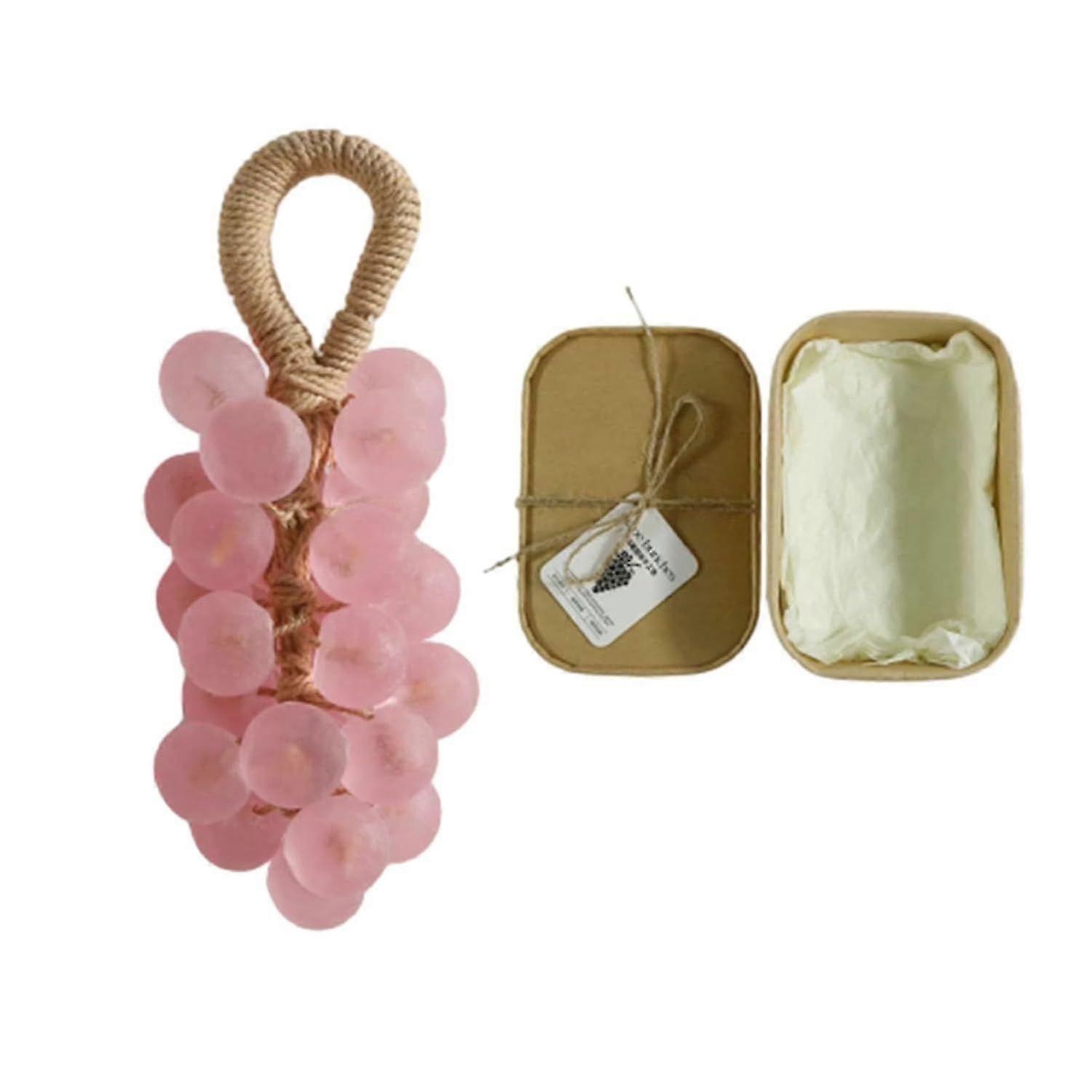 Crystal Grape Soap, Handmade Crystal Grape Soap Gentle Cleansing Soaps, Decorative Soaps Bars, For Washing Hands And Fresh Air Men Women