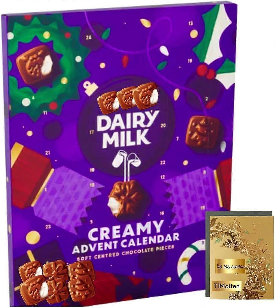 Chocolate Advent Calendar 2025 - Xmas Chocolates with Smooth Creme Centres