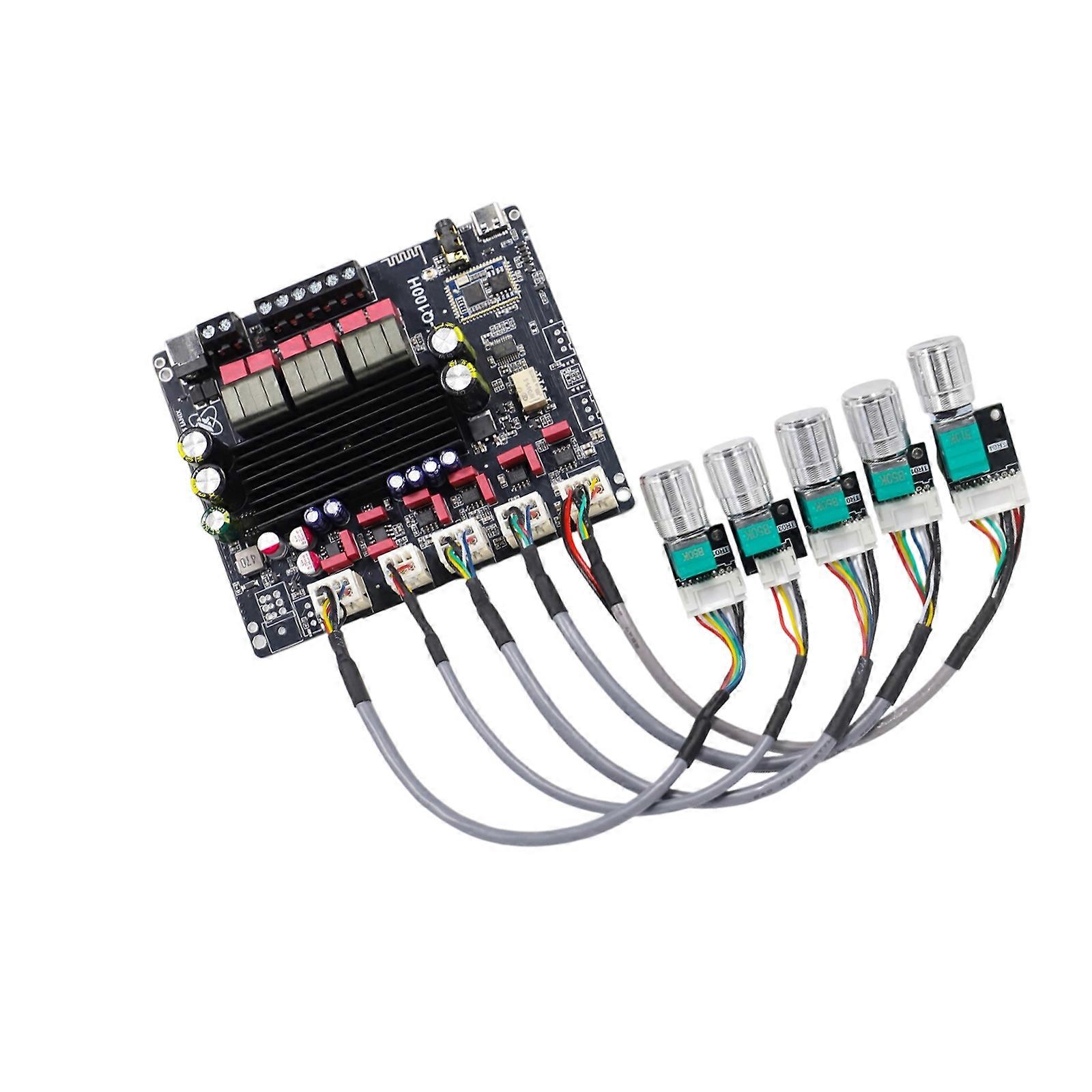 Tall Strength.1 Channel Radio Increaser 50Wx2 100W Subwoofer AptX Technology with Multicolor