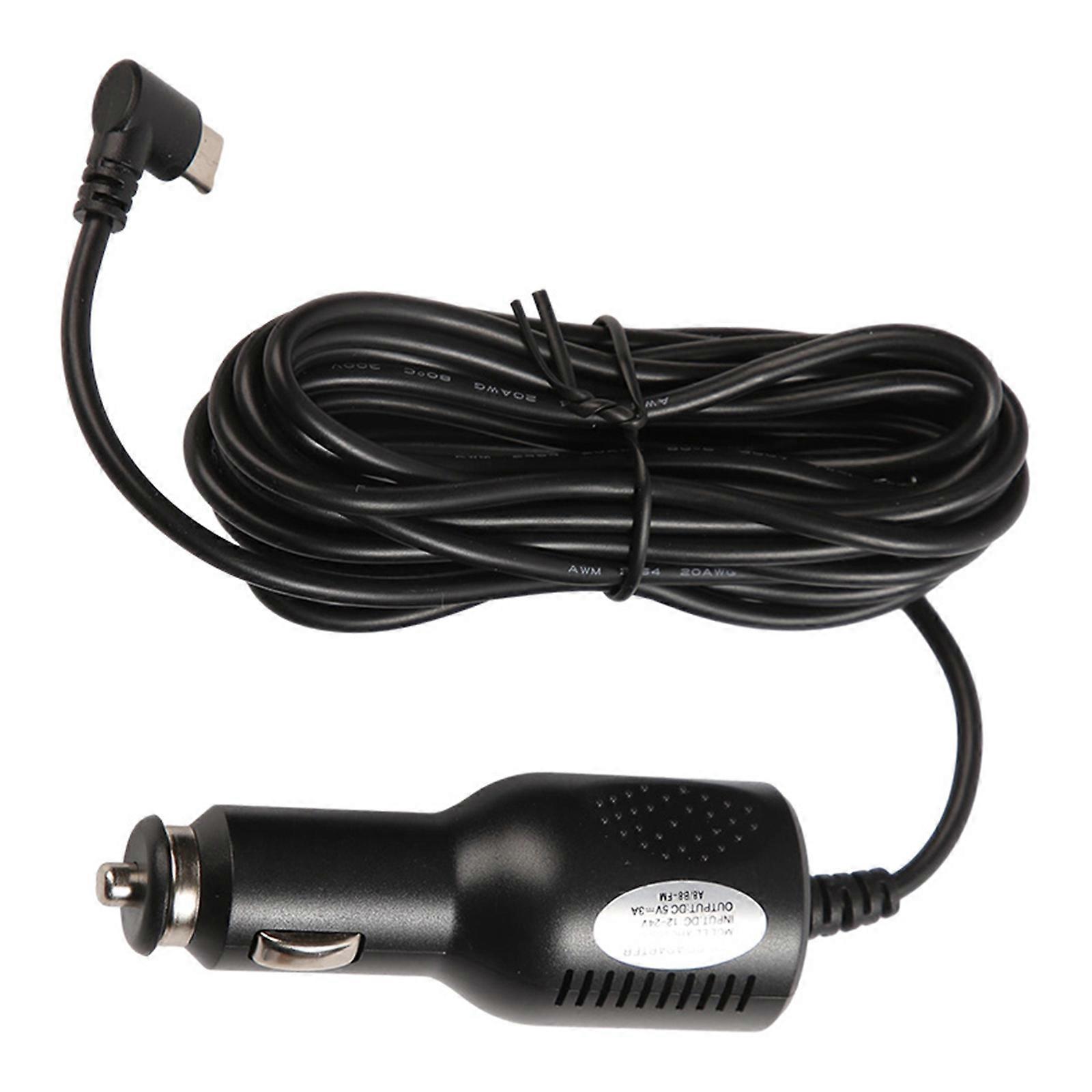 Automotive USB C Charging Cable 5V 3A Output ABS Material Builts for Extended Vehicle Use Multicolor