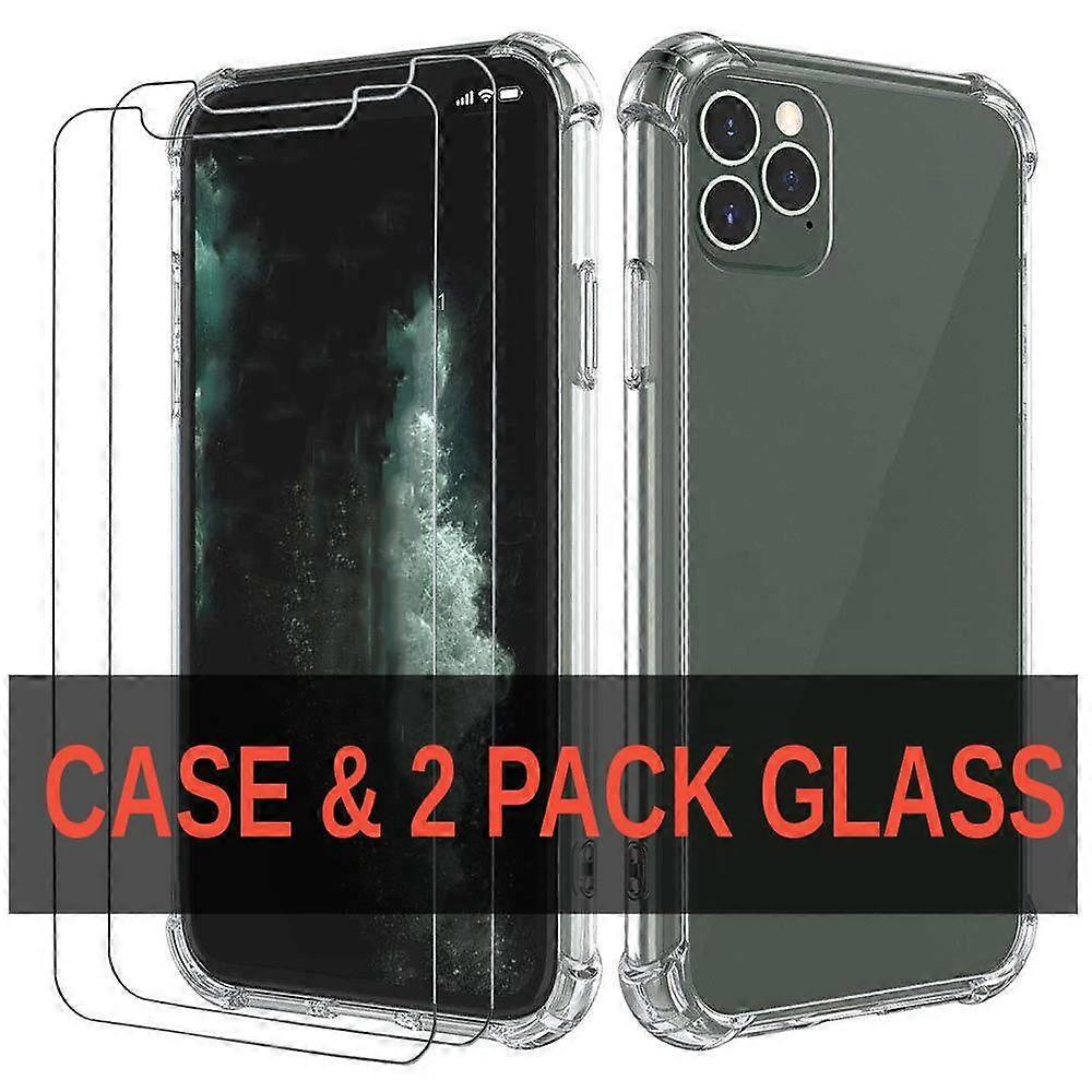 For iPhone 17 16 15 14 13 12 PRO MAX X Shockproof Case Cover + Screen Protector