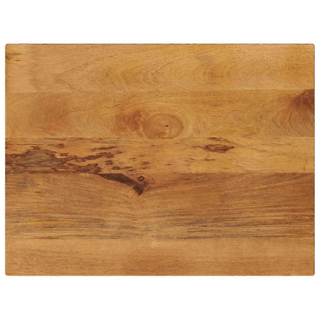 Table top 80x60x2.5 cm Rectangular solid wood mango