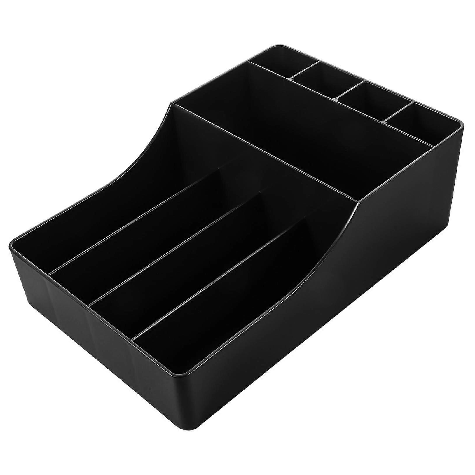Coffee Bar Organizer with MultiCompartment Cup Holder and Tea Bag Storage for Cafe and Home