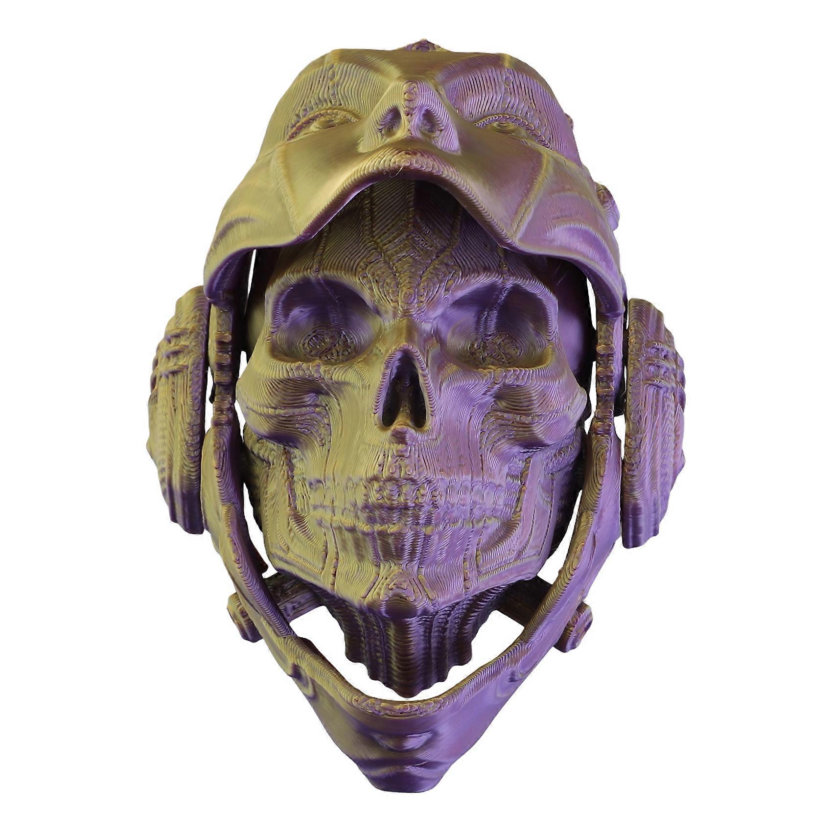 3D Printing Deformation Skull Model Tabletop Ornaments B