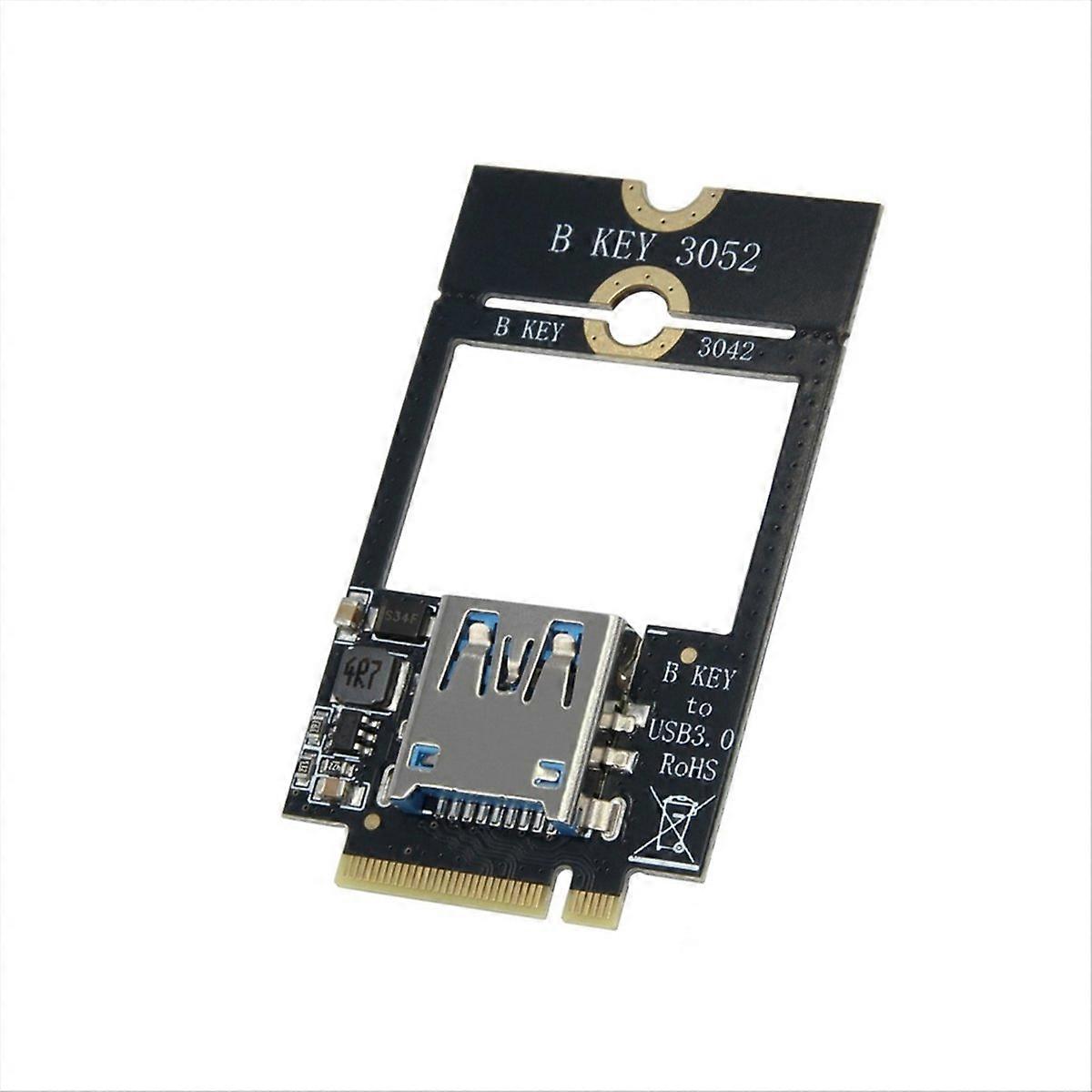 M.2 B-KEY to USB3.0 Adapter Board M.2 B Key WWAN 4G Network Card to USB3.0 5Gbps Expansion Card for
