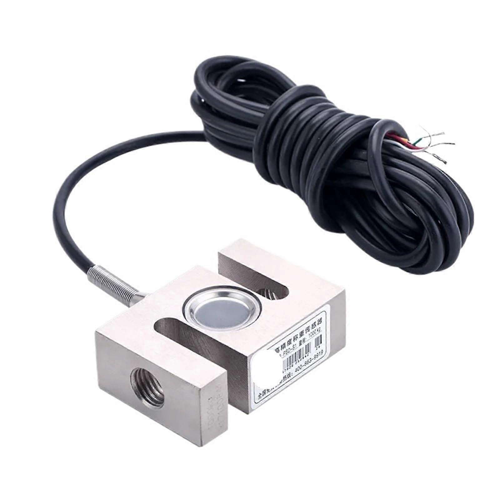 S Type Load Cell Tension and Compression Weighing Sensor 20‑2000KG for Hanging Scales (1500KG)