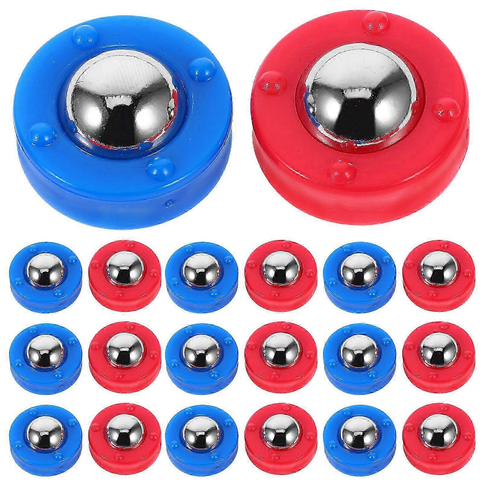 40Pcs Mini Shuffleboard Tabletop Rollers Balls Shuffleboard Roller Beads Table Game Supply