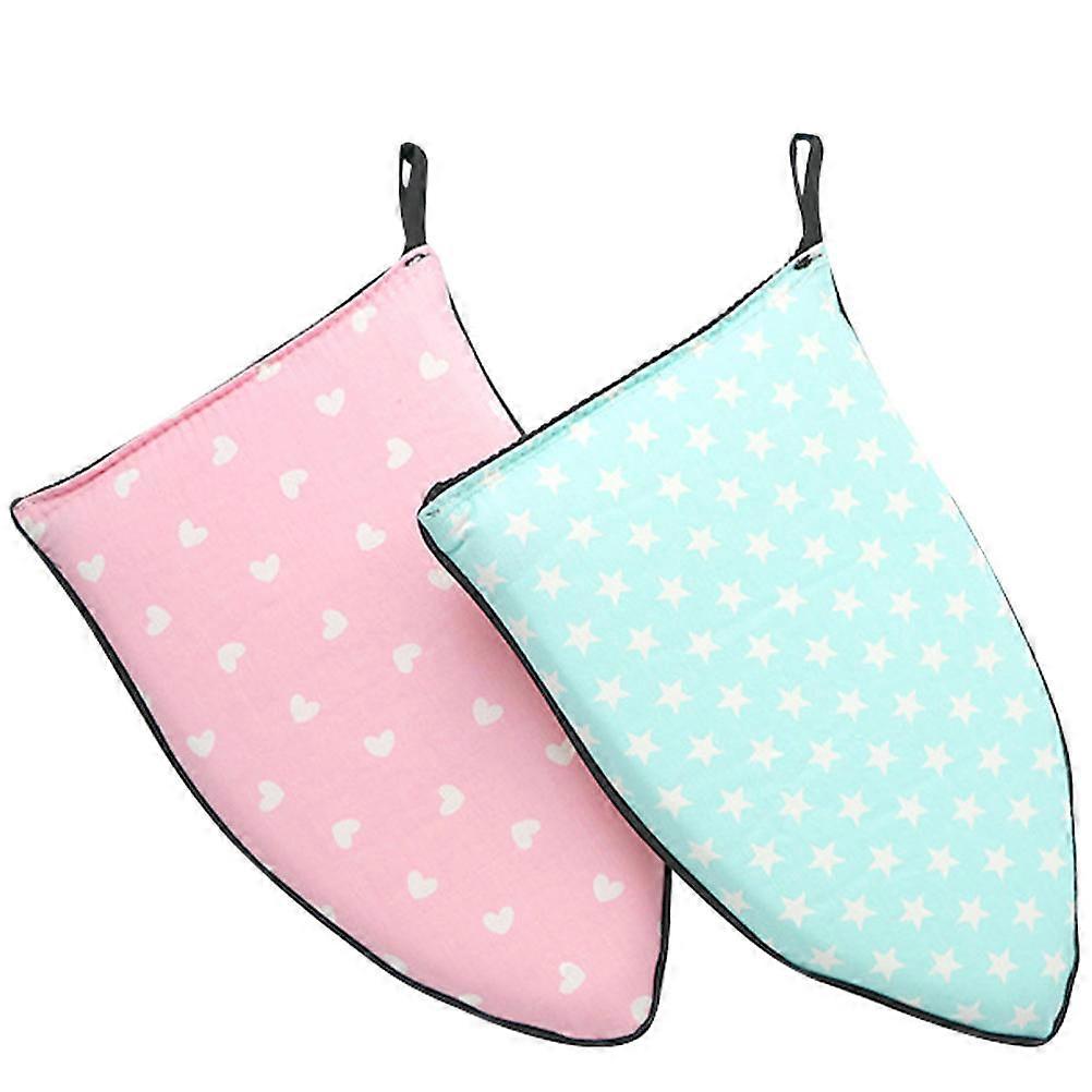 Handheld Ironing Board Practical Ironing Mitt for Protect Table Use 2Pcs