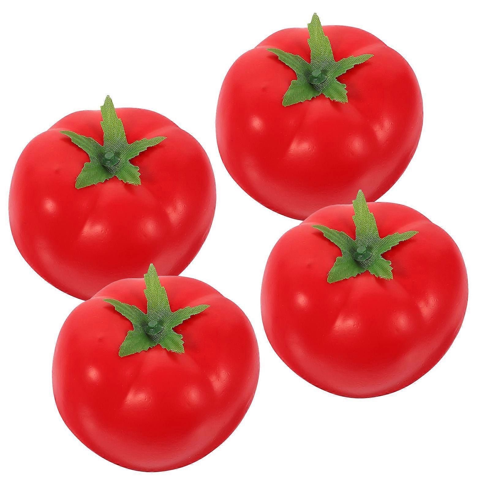 Artificial Tomato Foam Tomato Decorations for Educational Use 16Pcs
