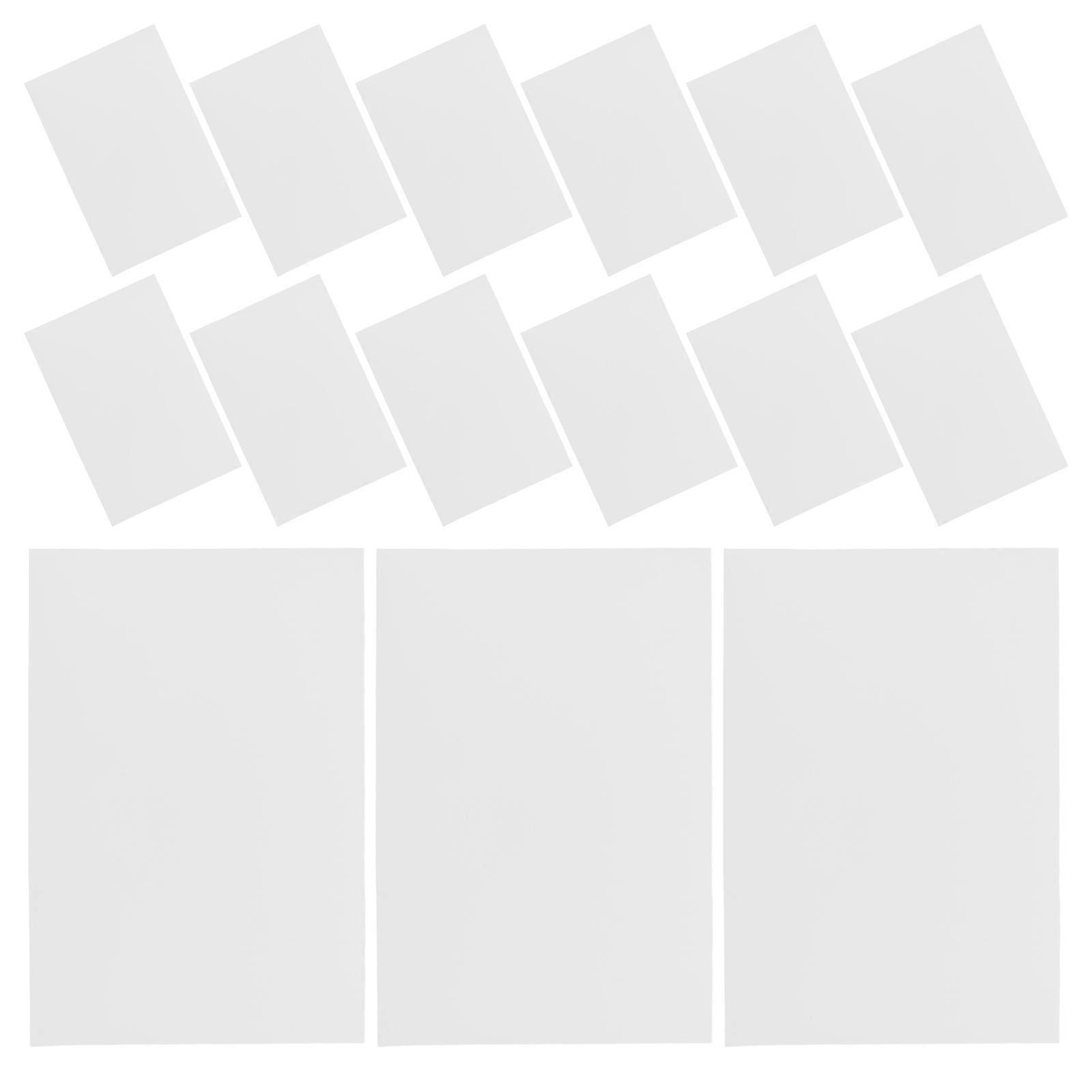 Clear Transparent Book Cover Plastic Sleeves for Daily Use 100Pcs Protector