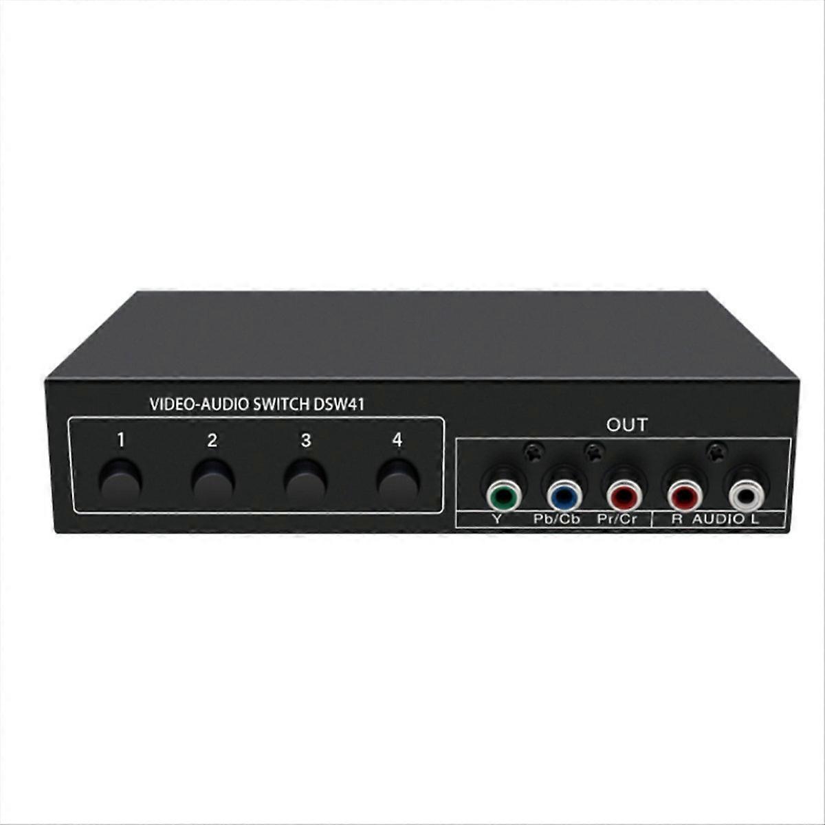 4x1 Komponenten-Videosignal-Umschalter YPbPr YCbCr