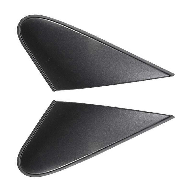 1Pair Front Window Side Mirror Triangle Deco Cover for IX35 10-17