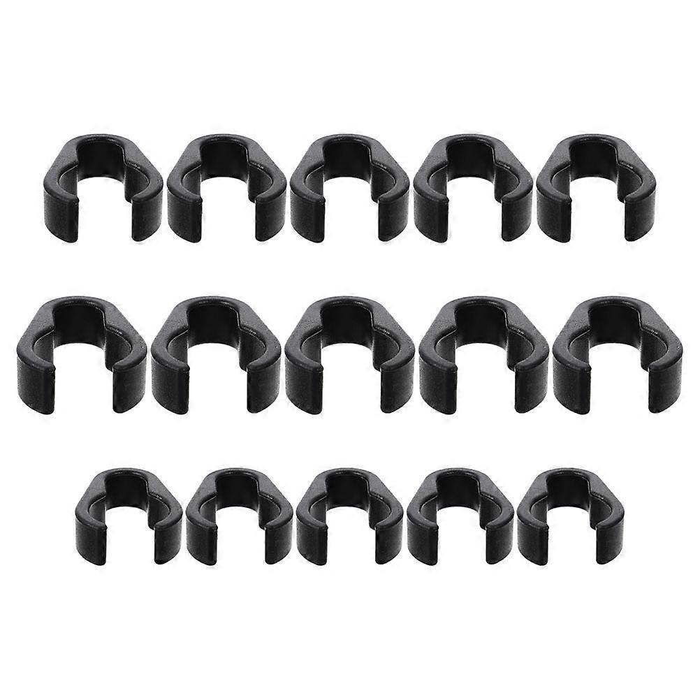 15pcs Mic Cable Clips Universal Microphone Cable Clamps for Microphone Accessories