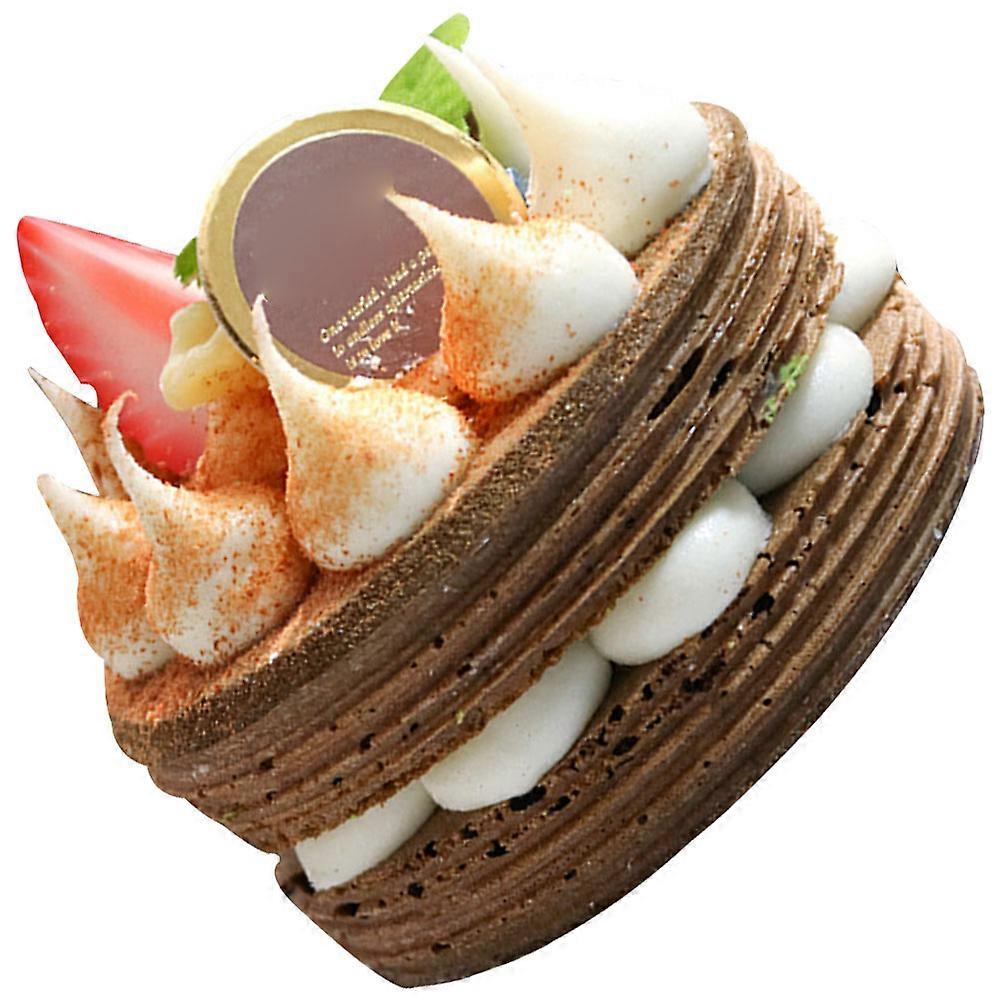 Artificial Cake Model Simulated Dessert Cake Model Showcase Display Cake Ornament Party Prop