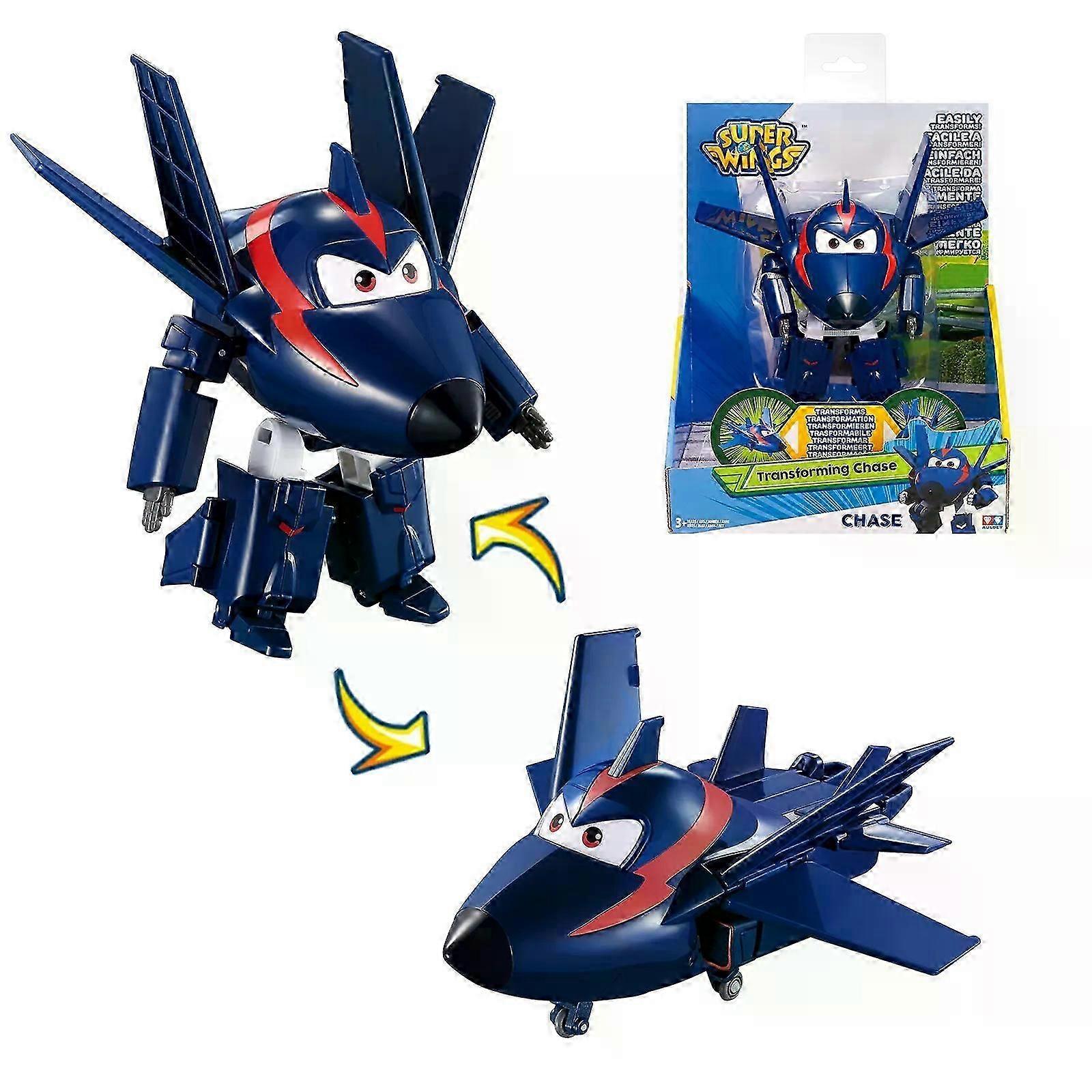 Super Wings 5 Inches Transforming Jett Dizzy Donnie Deformation Airplane Robot Action Figures Transformation Animation Kid Toys