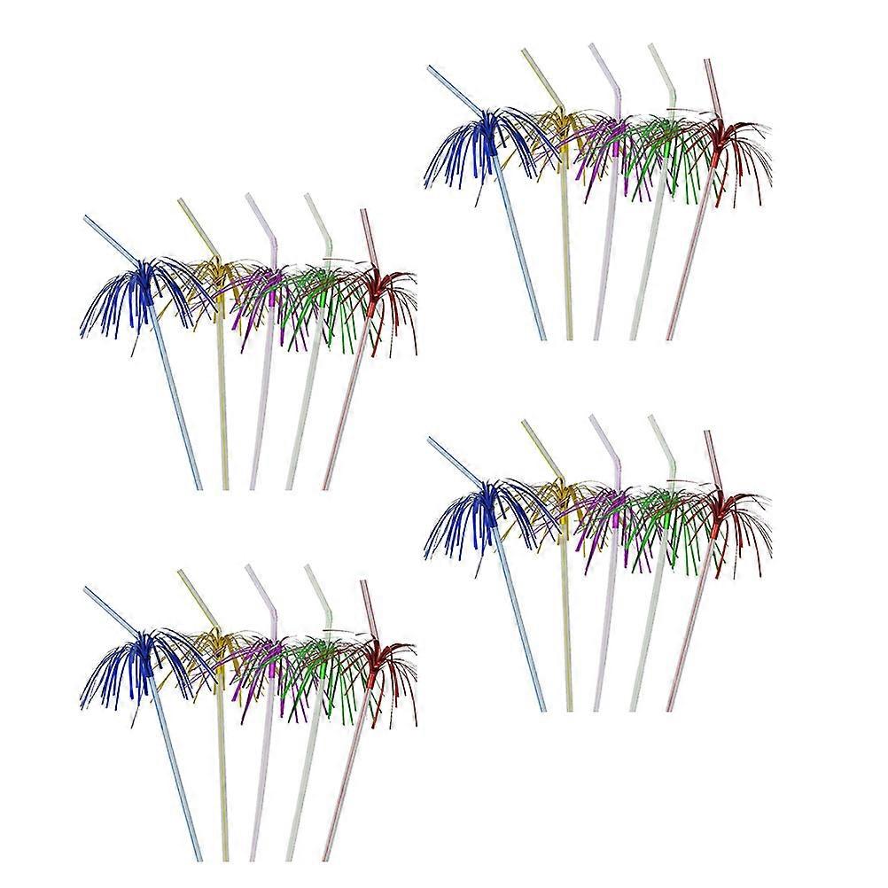 Party Decorative Drinking Straw for Use 50Pcs Set