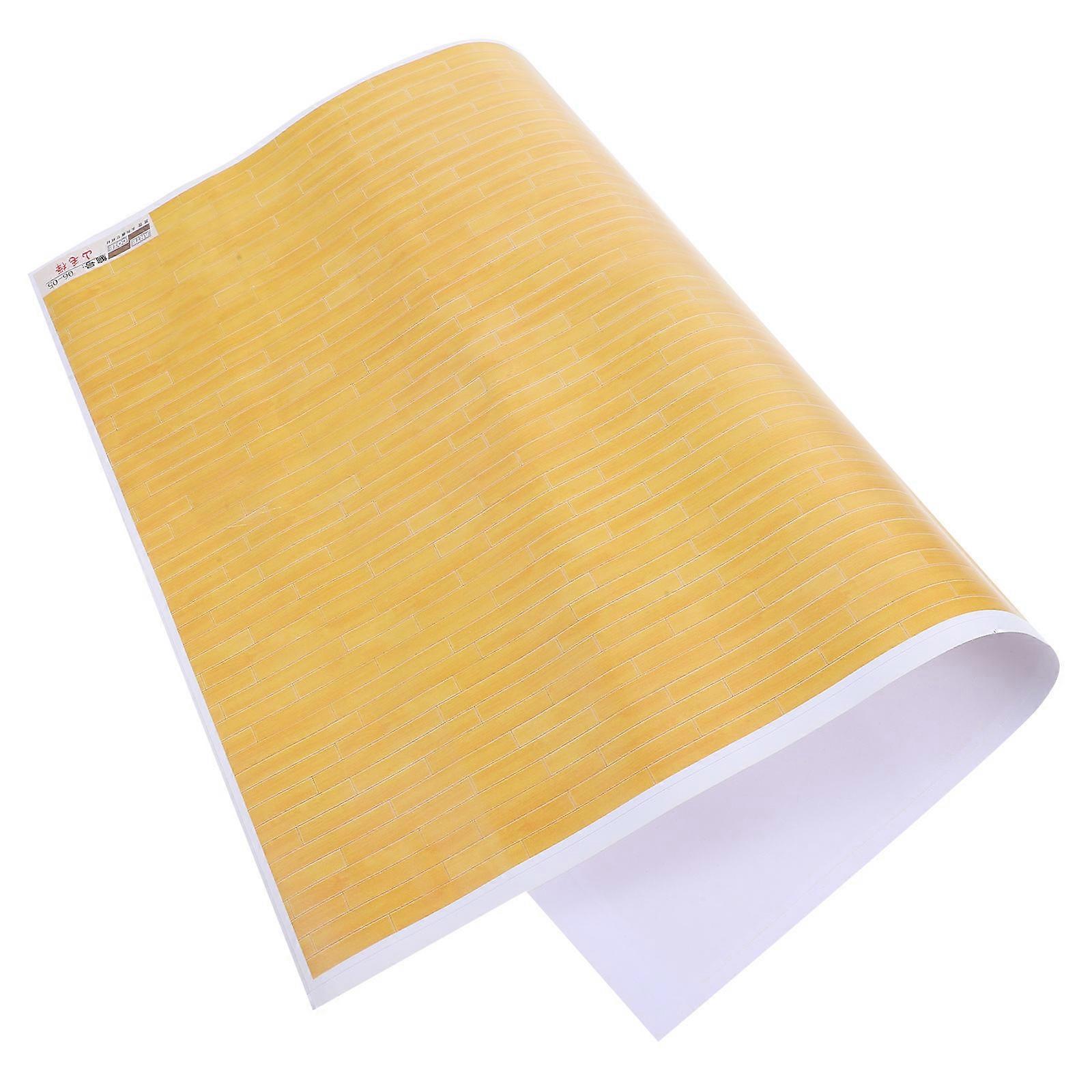 Decorative Mini Flooring Paper for Doll House Scene Layout