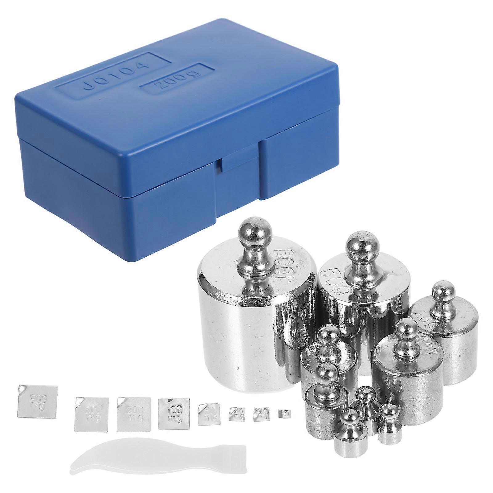 High Precision Weight Set With Case For Balances Home Use Chrome Finish 10mg-100g 1Set