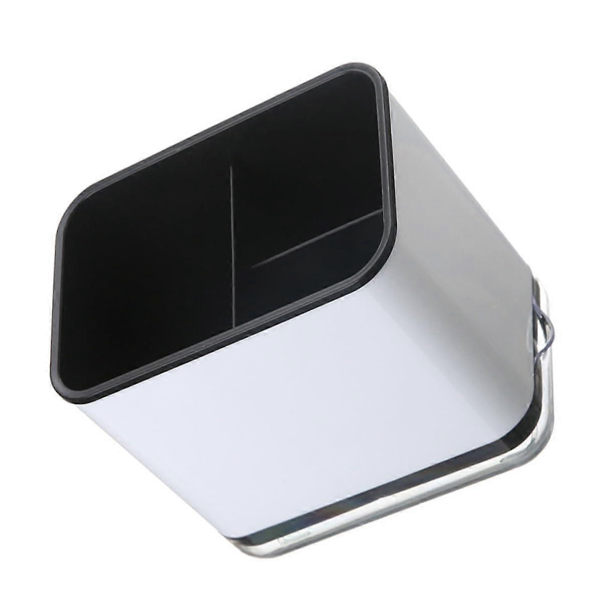 Utensil Holder with Drainage, ThreeCompartment Chopsticks Organizer, Detachable Easy Clean