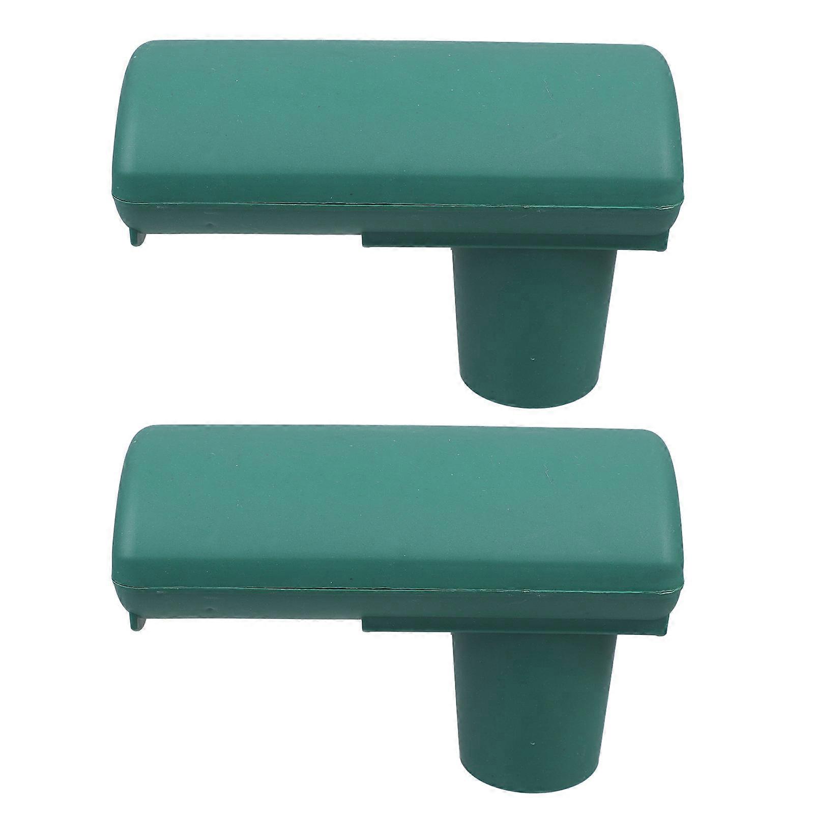 Garden Water Guard with Siphon Effect for Home Use Prevents Blockages and Overflow Made of Durable PP Green 2pcs