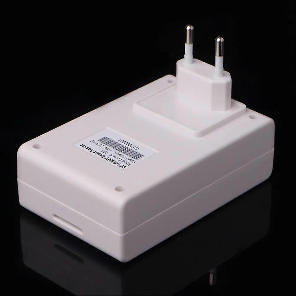 EU Phone RC Remote Wireless Control Smart Switch GSM Socket Power Plug Remote Socket