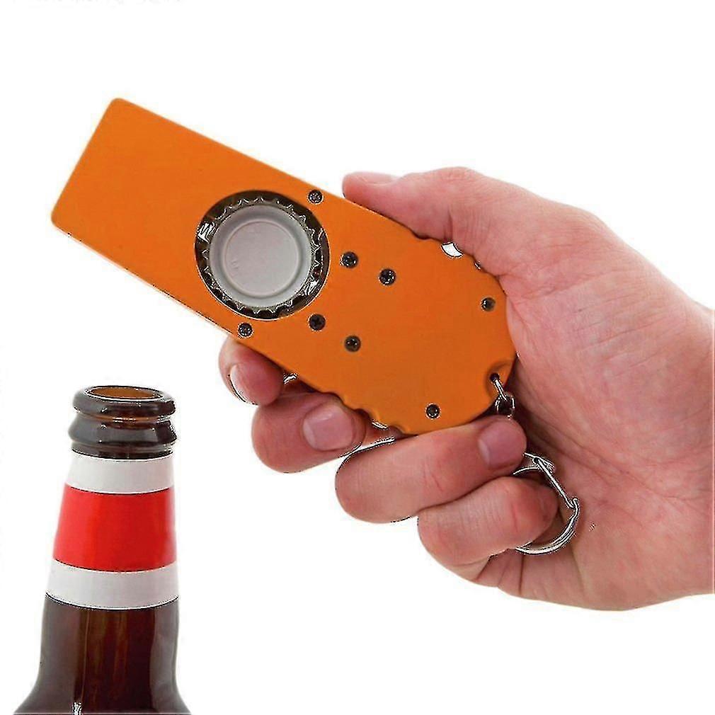 Plastic Ejection Beer Bottle Opener Kitchen Tool With A Handy Key Chain