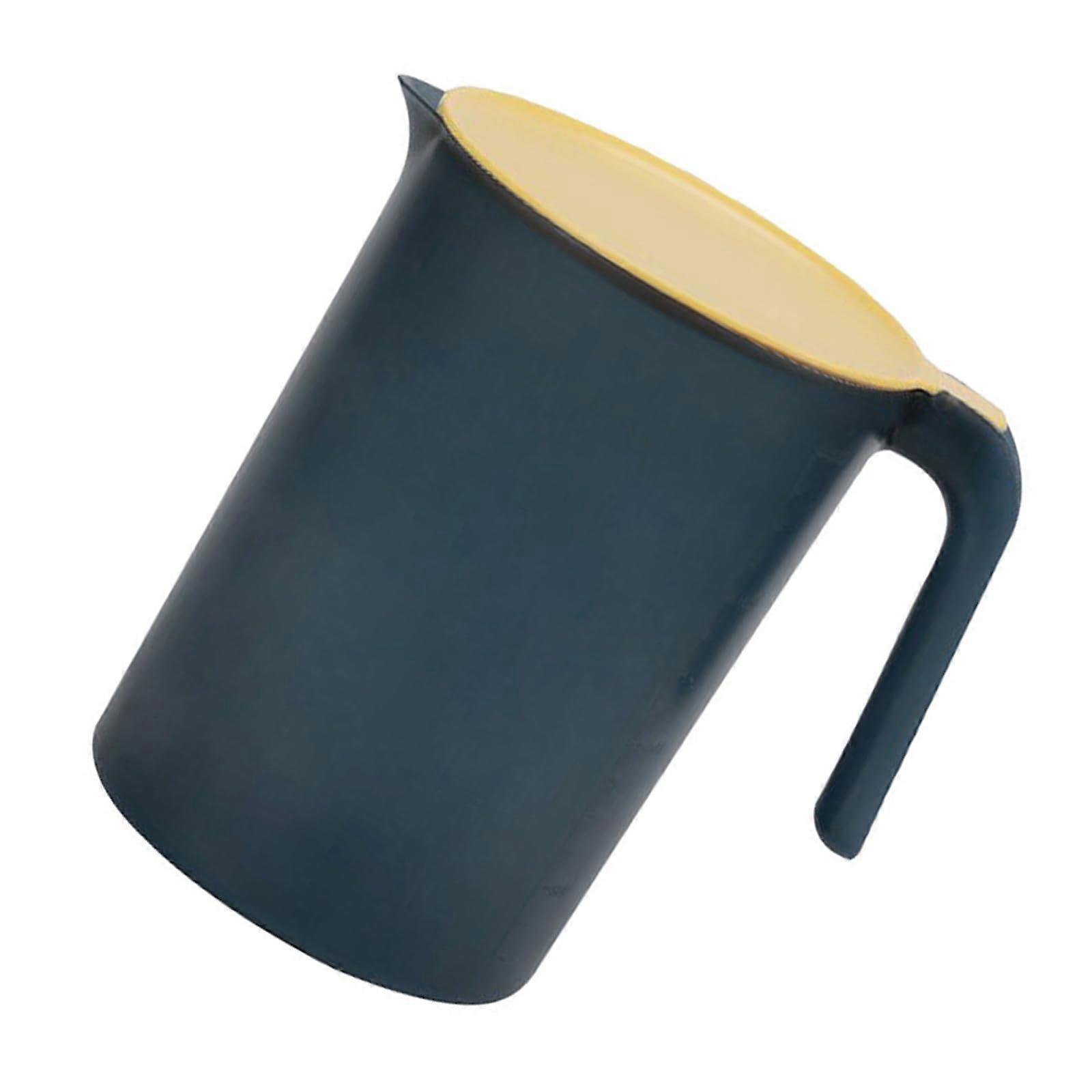 Cold Water Pitcher with SpillResistant Lid for Hot and Cold Drinks, Large Capacity HeatResistant Jug