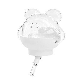 Magnetische Wasserflasche für Meerschweinchen – 220 ml Wasserspender für Kaninchenkäfige, flache Rückseite, geeignet für Syrische Zwerghamster, Kaninchen, Rennmäuse und kleine Meerschweinchen.
