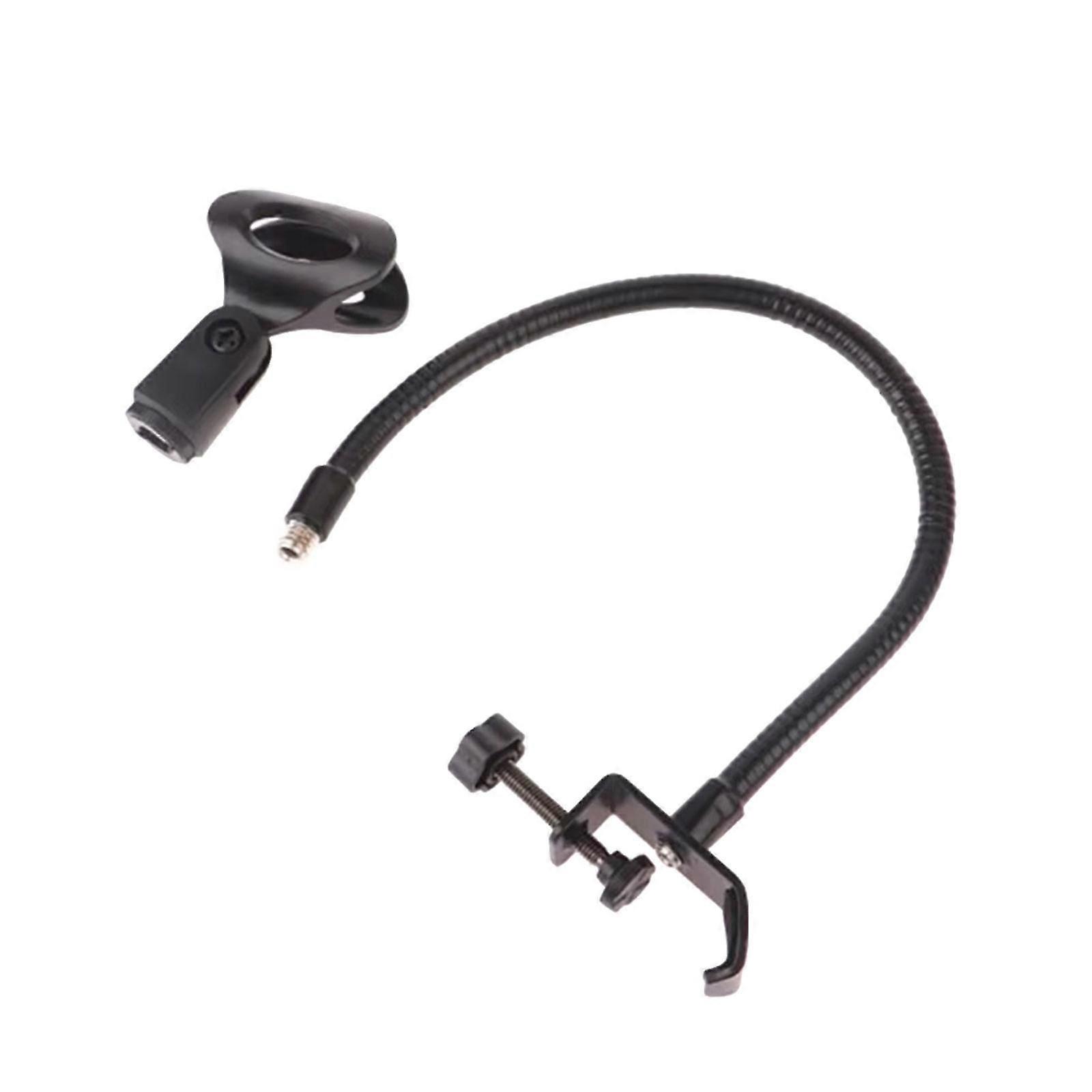 Full Rotation Microphone Stand Metal Plastic Design for Creators Broadcasters Musicians Multicolor