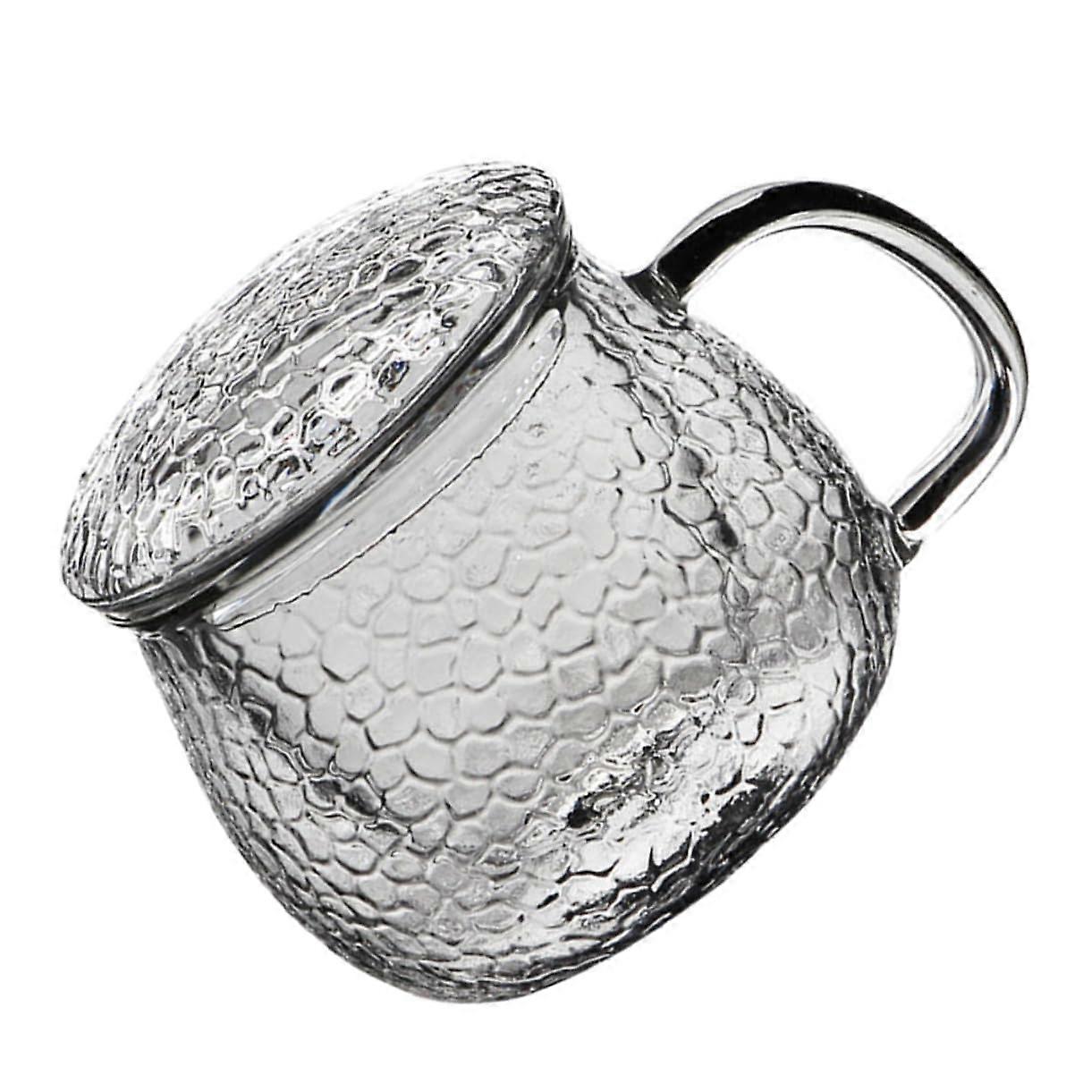 Ceramic Tea Infuser Mug with Lid and Filter for Loose Leaf Tea at Home or Office