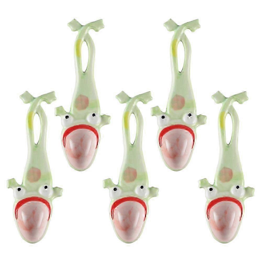 2025 Ceramic Ugly Frog Spoon Cute Stirring Spoon Tea Spoon Coffee Spoon Kitchenware