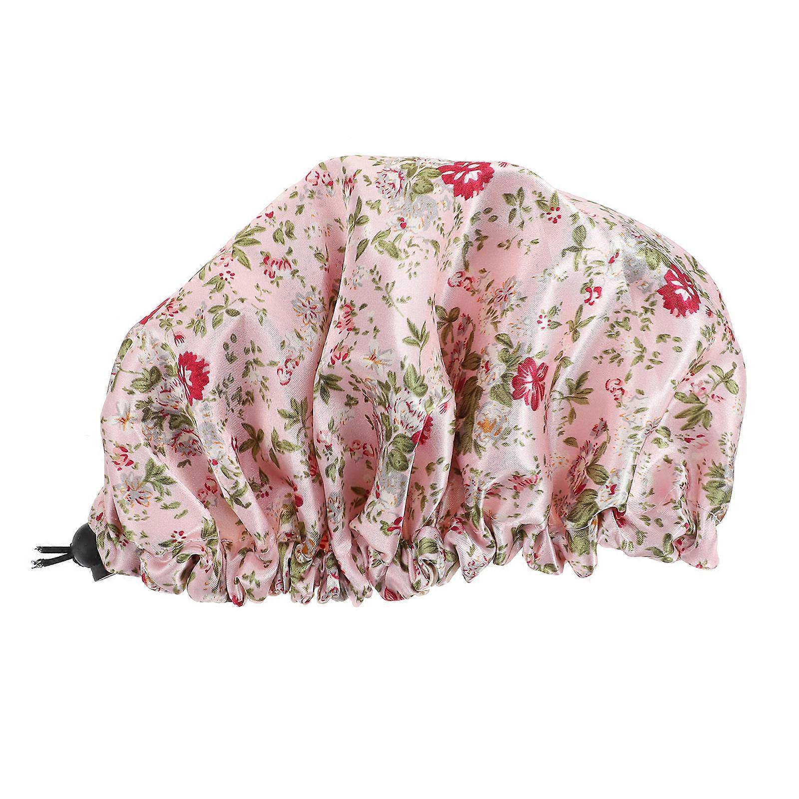 Children Printed Sleeping Hat Practical Hair Protector Hat for Kids