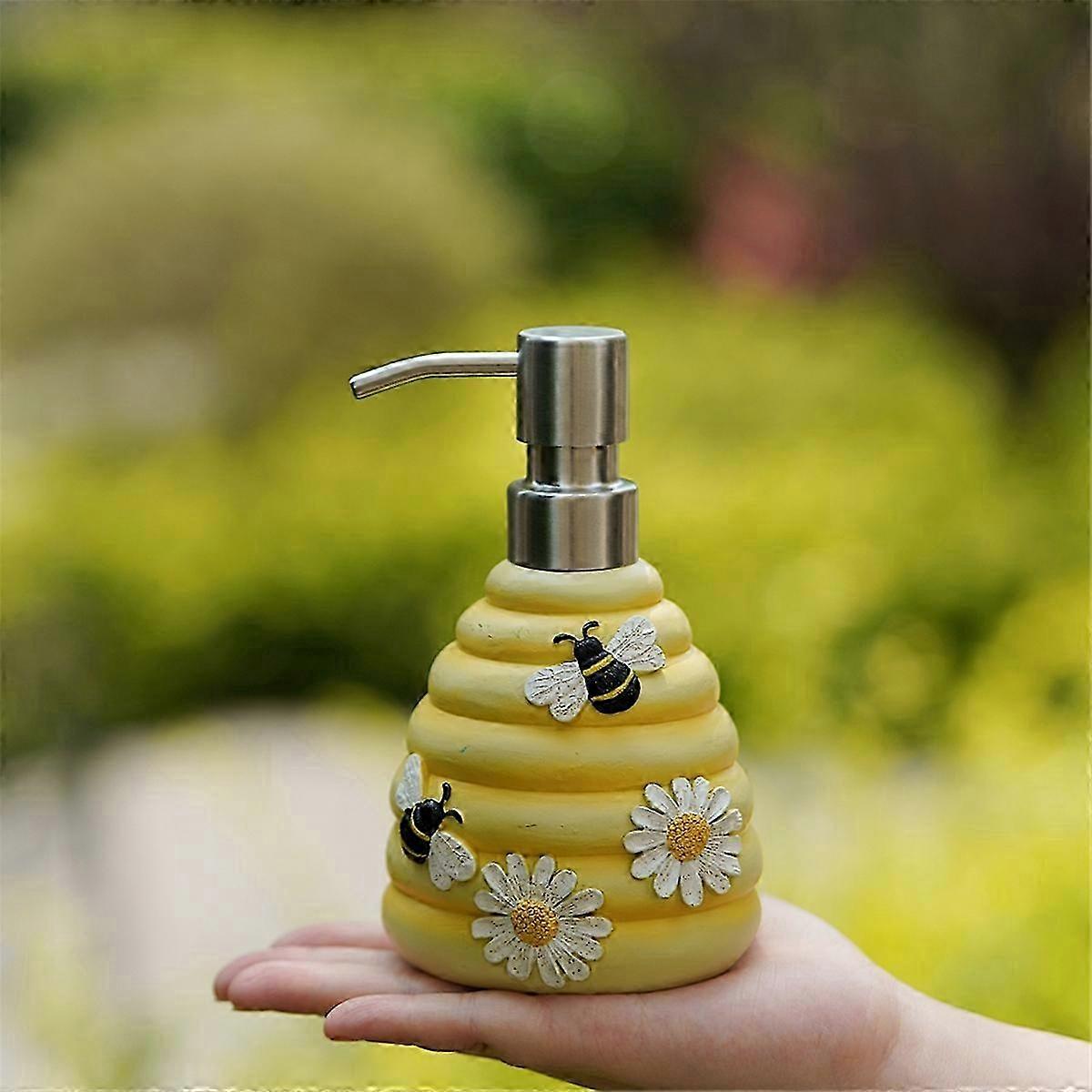 Decorative Refillable Soap Dispenser for Hand Pump, Suitable for Shampoo and Lotion Storage Container