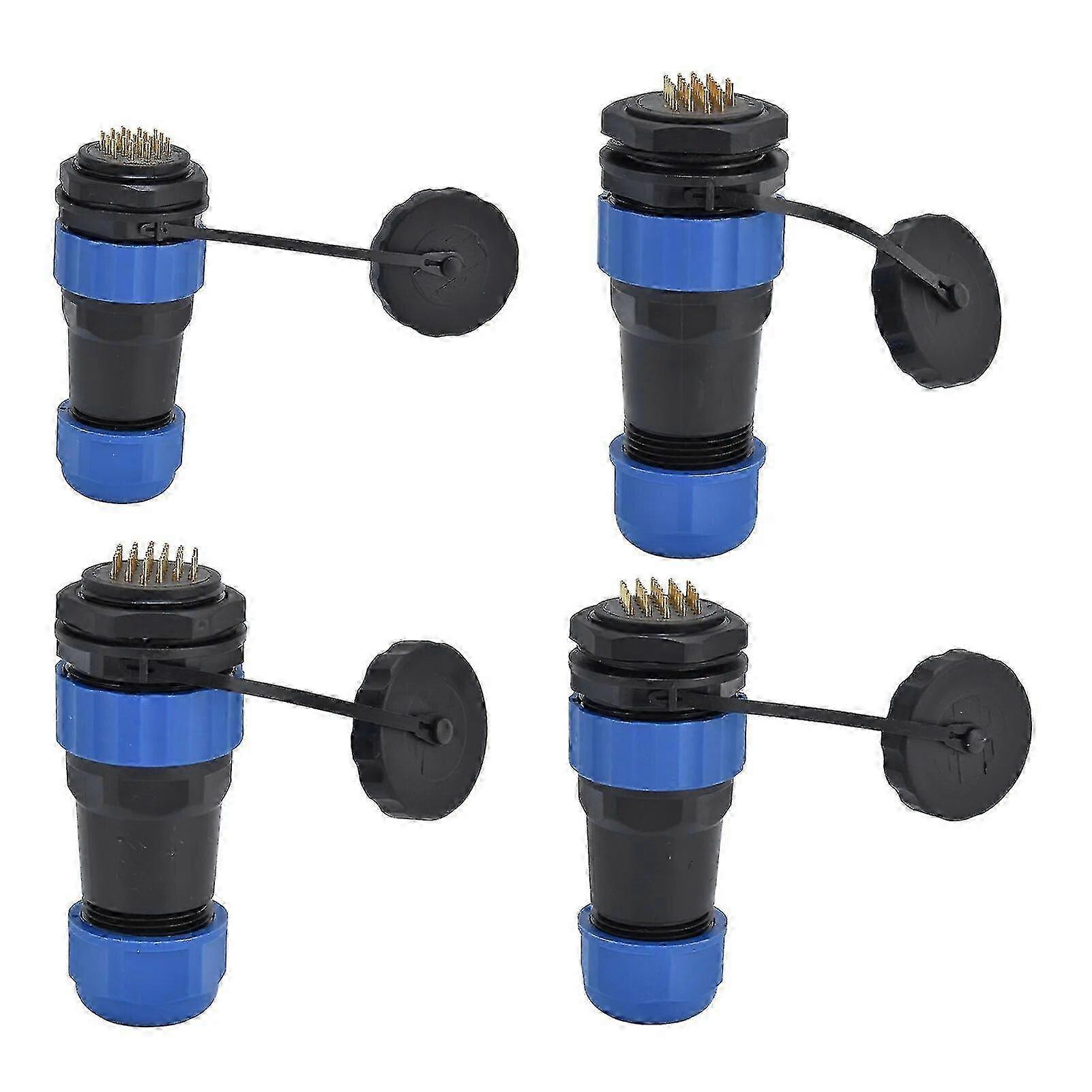 2025 Waterproof connector with rear nut industrial cable socket~6621