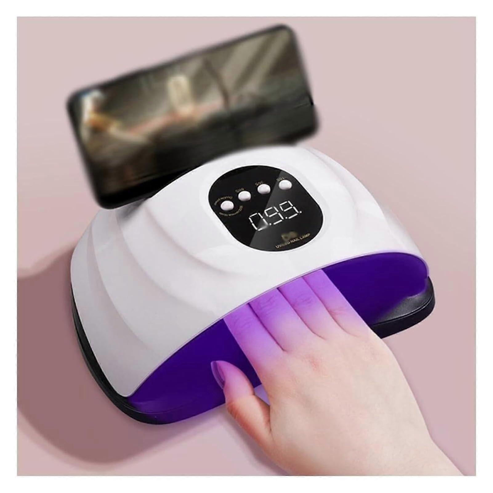 Professional UV LED Nail Lamp for Gel Nails with Fast Curing and Automatic Sensor
