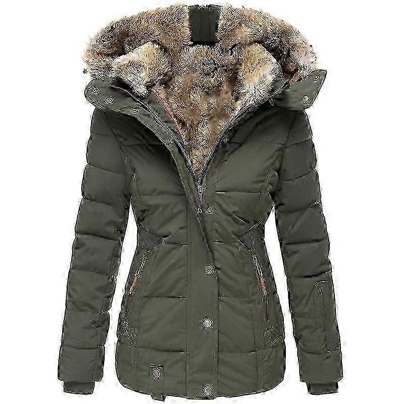 Sliktaa Mens Shiny Waterproof Hooded Jacket