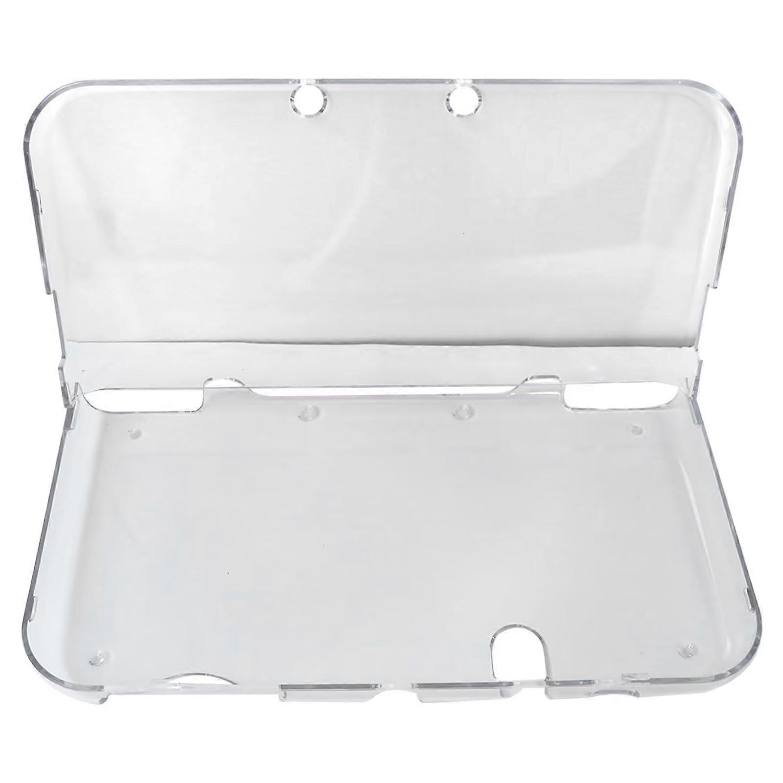 Clear Hard Shell Case for Nintendo 3DS XL 2015 Scratch Resistant Transparent Protective Cover