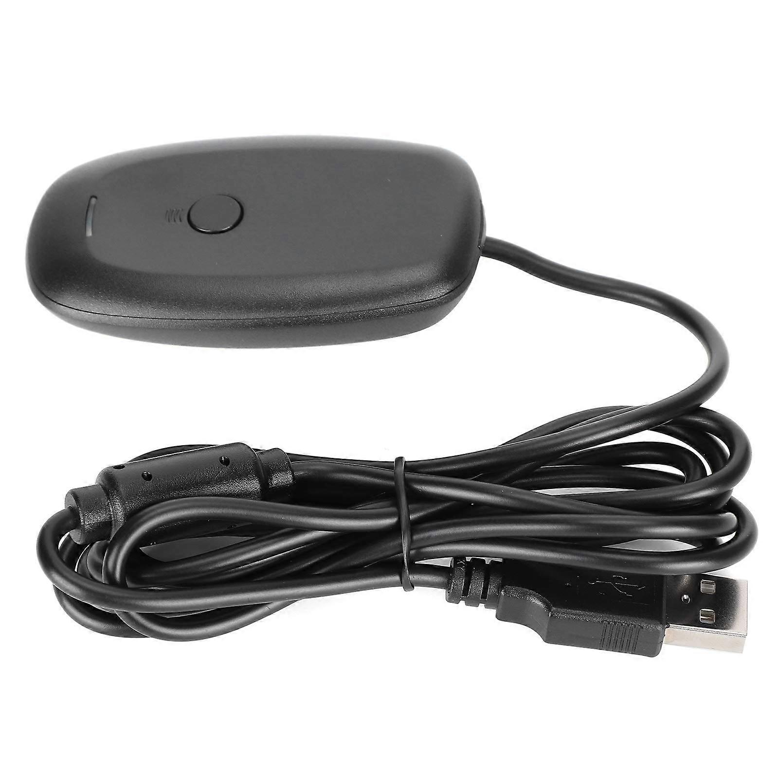 Wireless Gaming Receiver with CD Driver for PC Laptop for Xbox 360 Controllers and Headsets