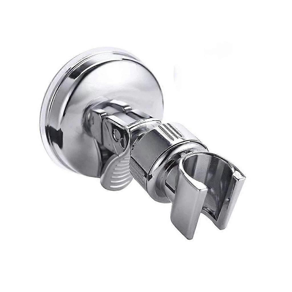 Adjustable Shower Head Holder with Strong Vacuum Suction Cup Wall Mount for Bathroom