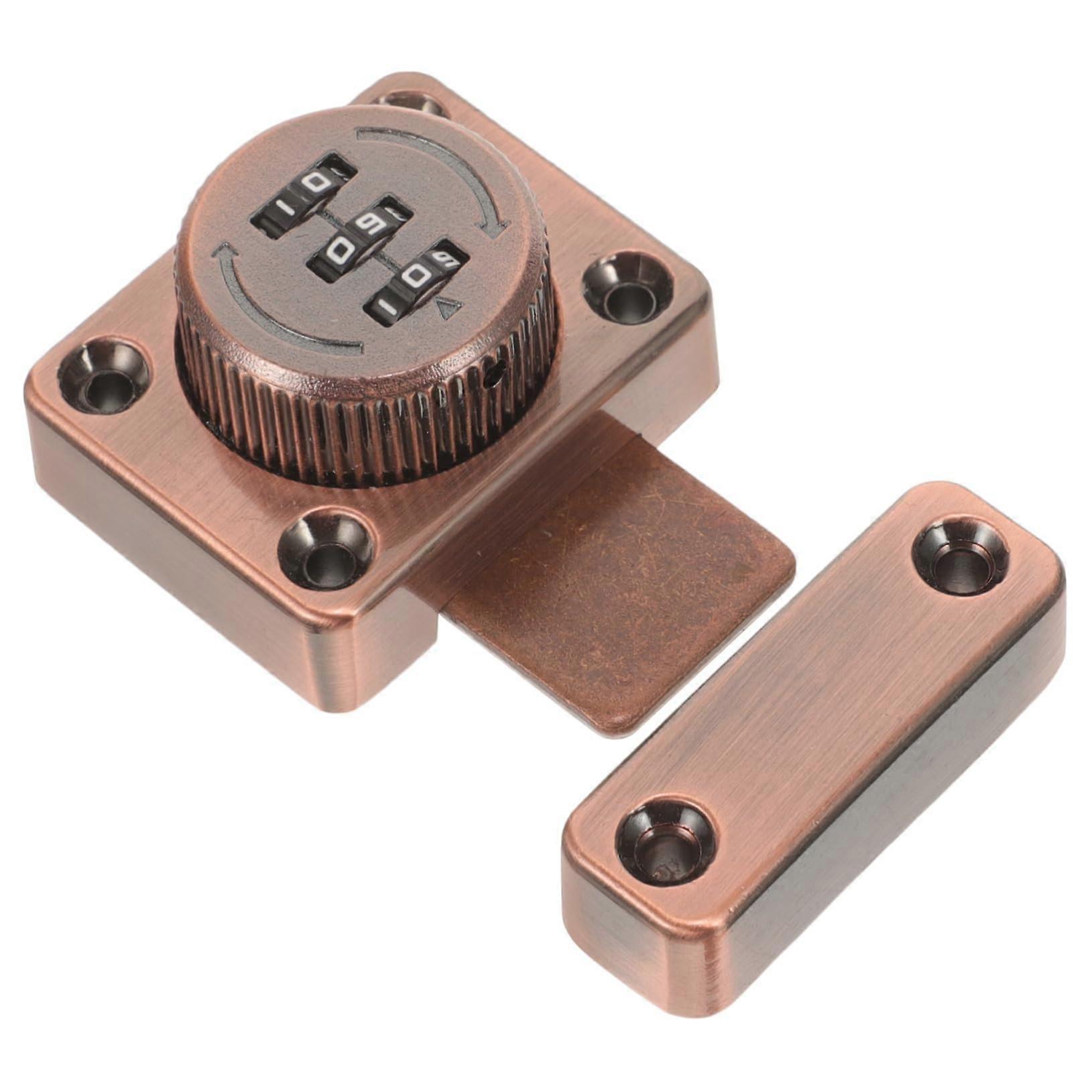 Combination Cabinet Lock RustResistant Stainless Steel Keyless Security for Bedroom and Office