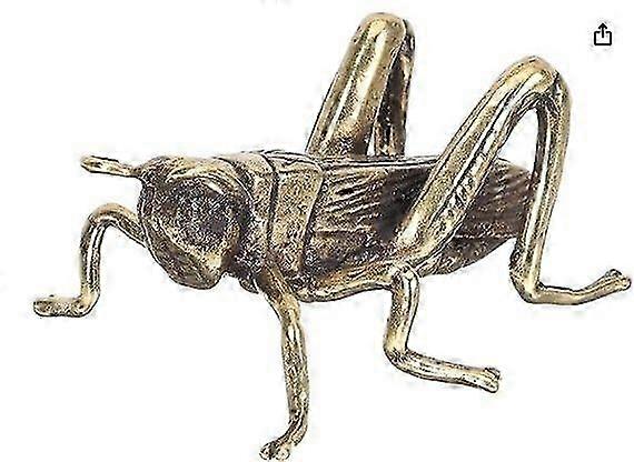 Creative Brass Insect Figurine Tabletop Crickets Decor for Home
