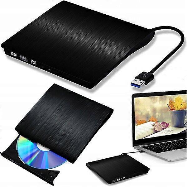 USB3.0 Mobile Optical Drive, 8x DVD Burning, Multi-System Compatible, Data Backup and Playback Device